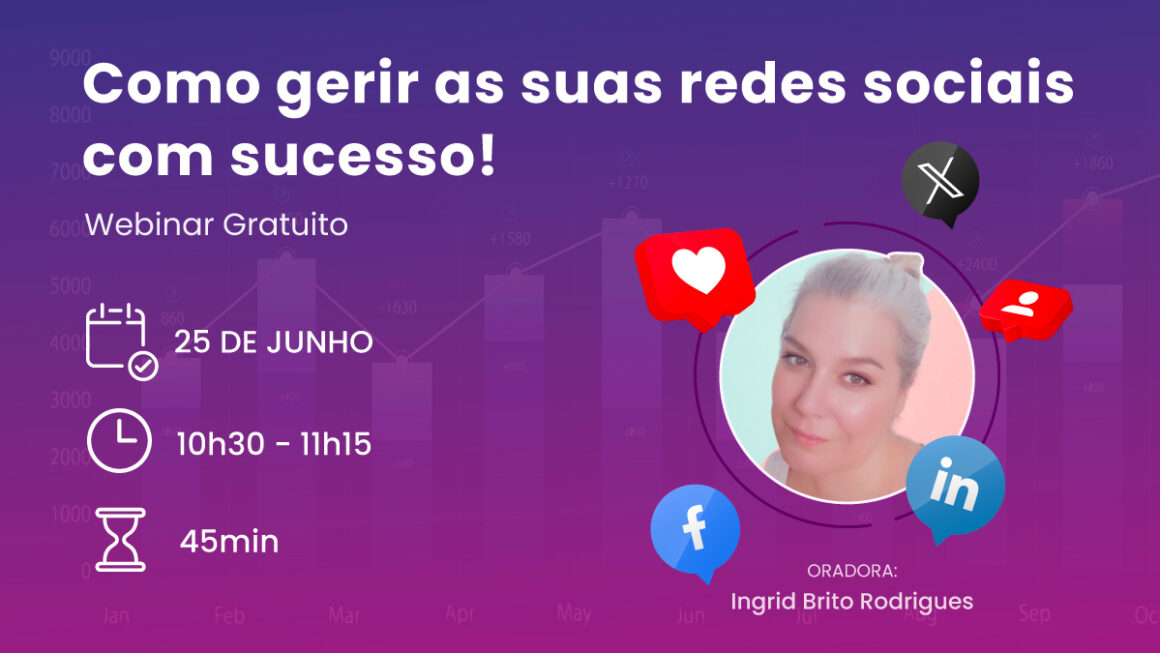 Quer gerir redes sociais sem perder tempo? Participe no webinar grátis da Amen.pt!